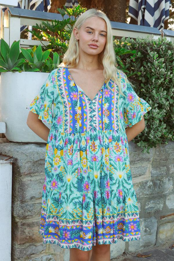 Dreamcatcher Bohemian Ensley Mini Dress Catherine