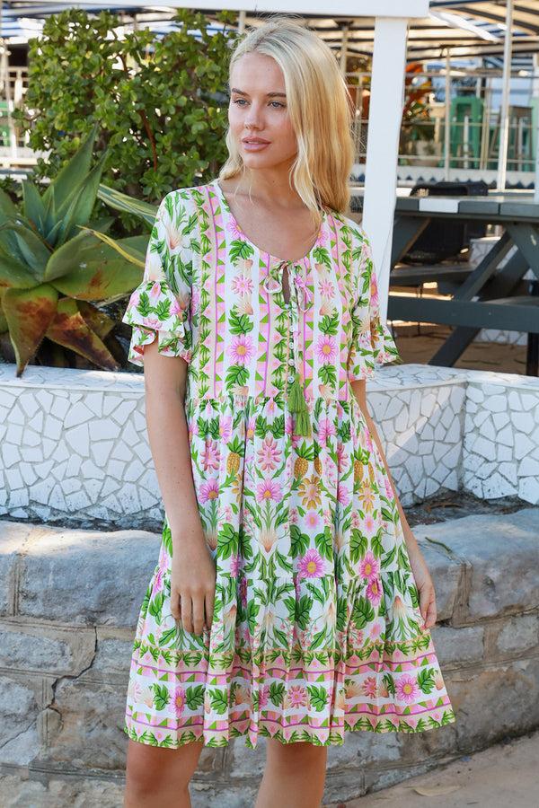 Dreamcatcher Bohemian Ensley Mini Dress Juliette