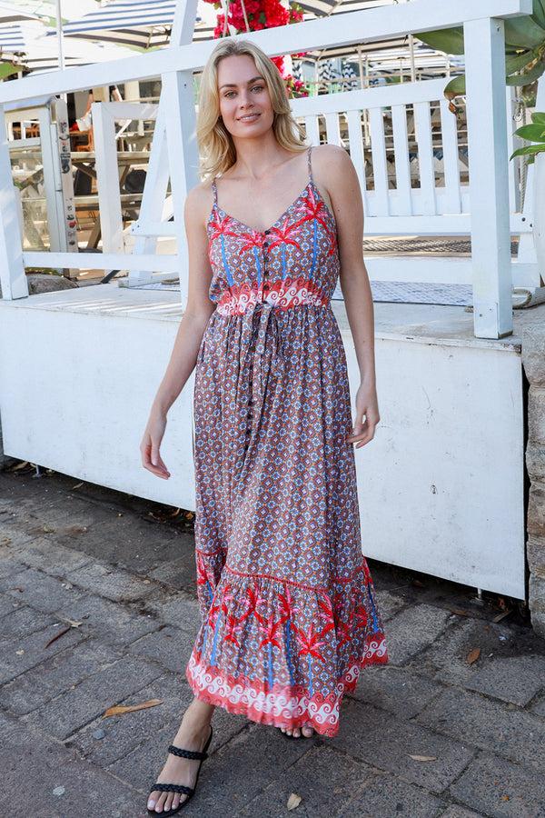 Dreamcatcher Bohemian Greta Pink Jumpsuit