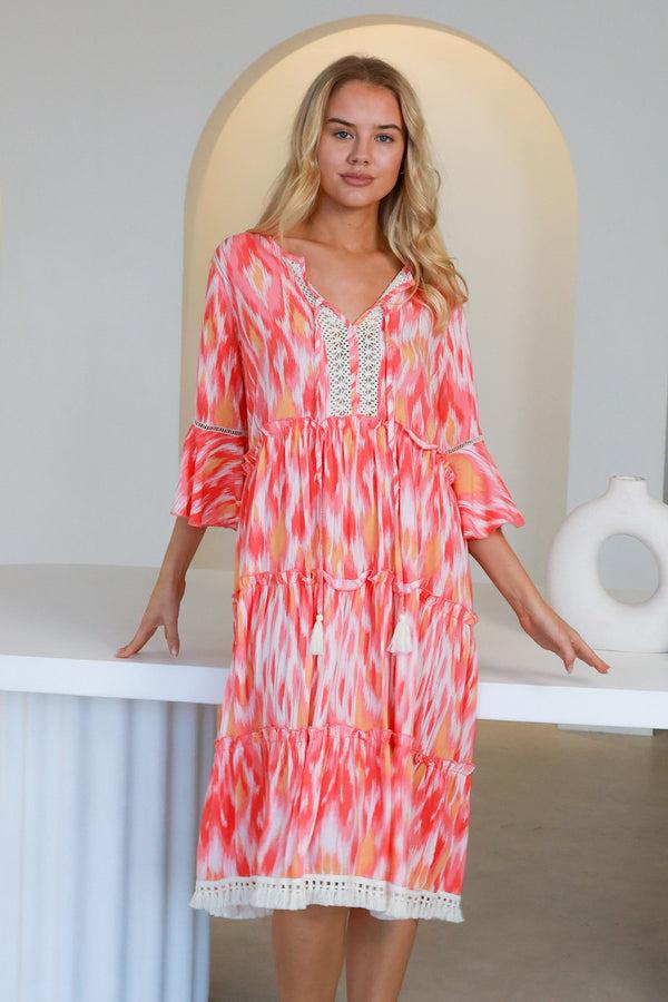 dreamcatcher bohemian Hadley Midi Dress