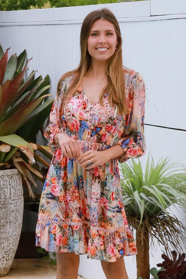 Dreamcatcher Bohemian Hannah Mini Dress