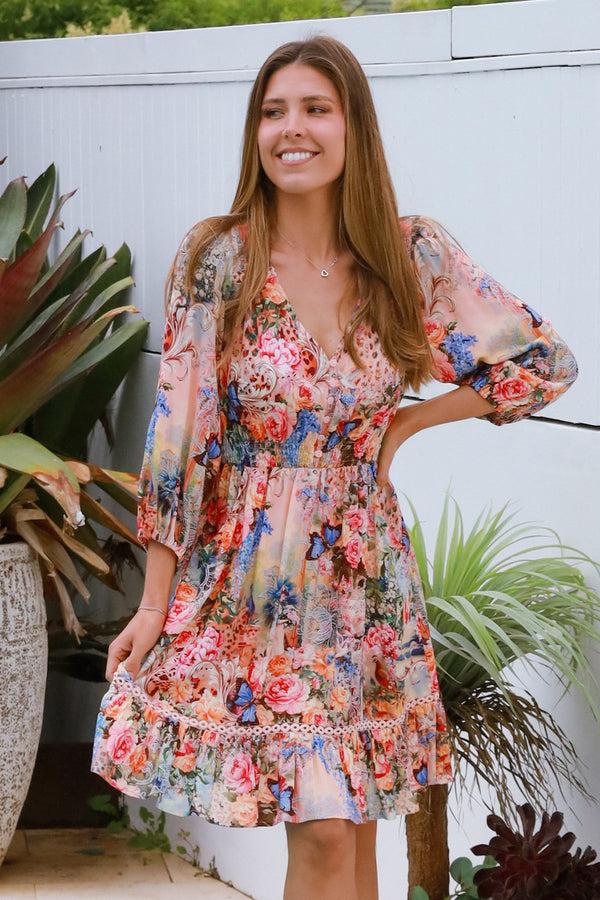 Dreamcatcher Bohemian Hannah Mini Dress