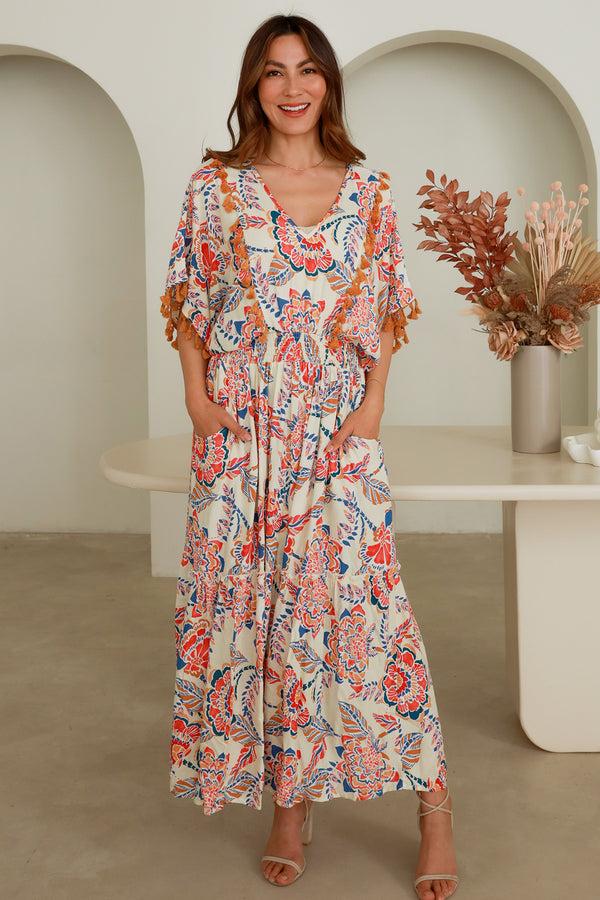 Dreamcatcher Bohemian Helena Midi Dress