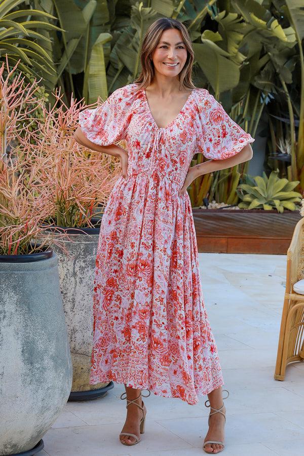 Dreamcatcher Bohemian Ida Midi Dress