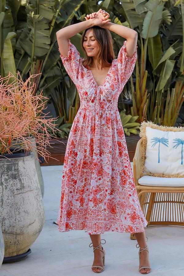 Dreamcatcher Bohemian Ida Midi Dress