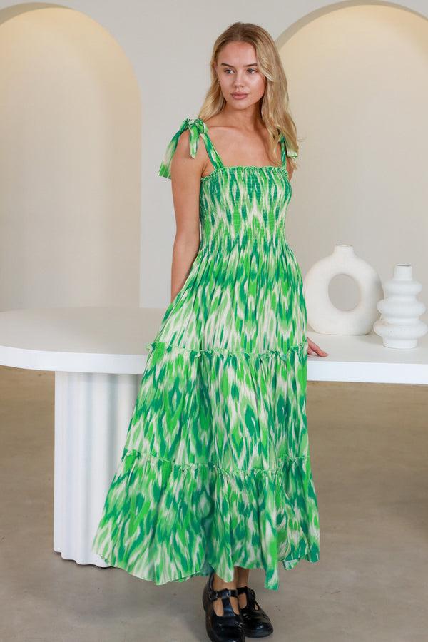 Dreamcatcher Bohemian Jilly Slip Maxi Dress