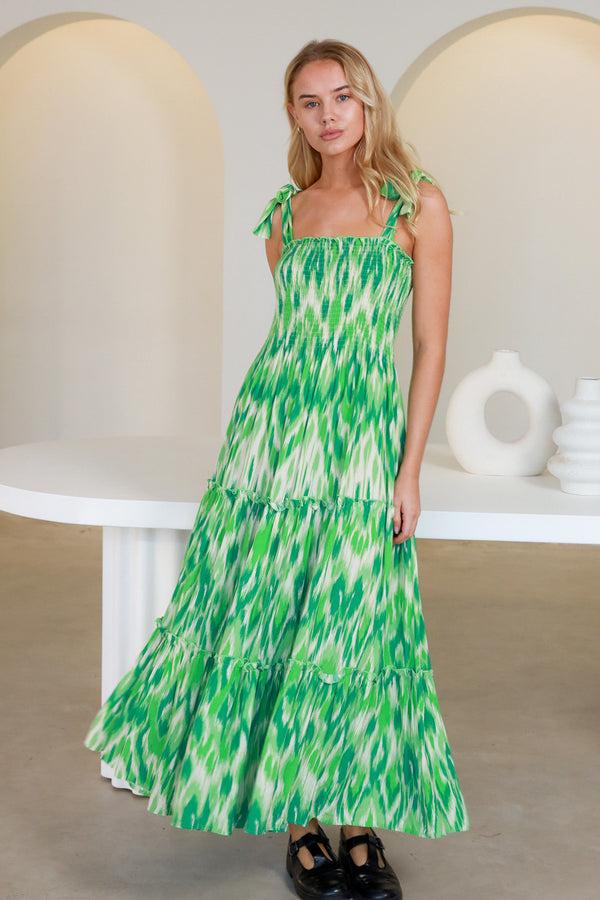 dreamcatcher bohemian Jilly Slip Maxi Dress