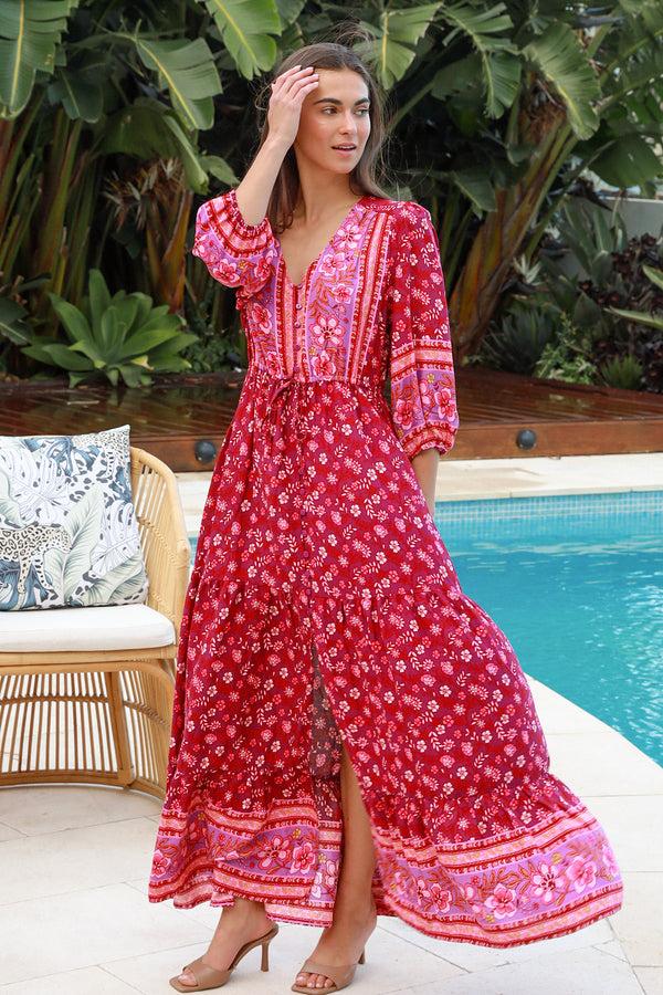 Dreamcatcher Bohemian Josephine Maxi Dress