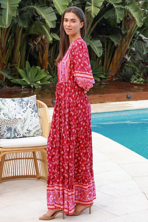 Dreamcatcher Bohemian Josephine Maxi Dress