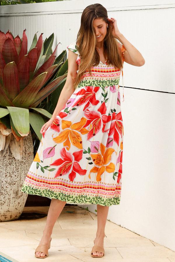 Dreamcatcher Bohemian Josie Midi Dress