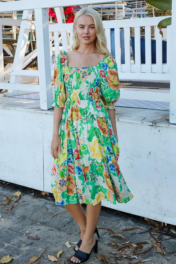 dreamcatcher bohemian Judith Midi Dress