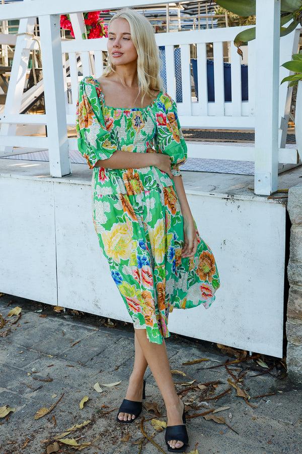 Dreamcatcher Bohemian Judith Midi Dress