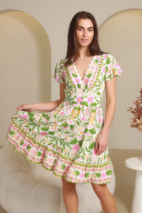 Dreamcatcher Bohemian Juliette Mini Dress