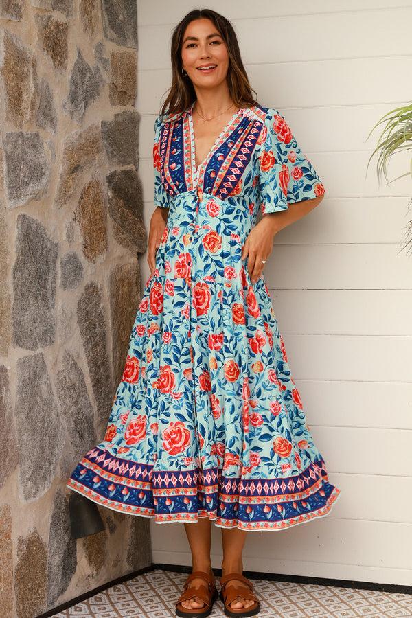 Dreamcatcher Bohemian Kailani Maxi Dress