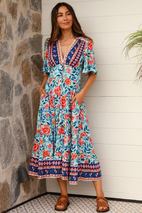 dreamcatcher bohemian Kailani Maxi Dress