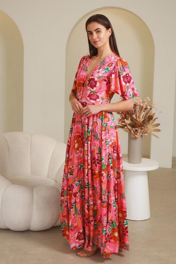 Dreamcatcher Bohemian Kathleen Maxi Dress