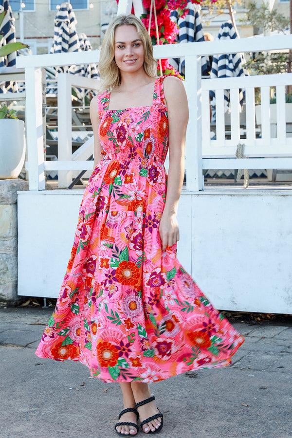 dreamcatcher bohemian Kathleen Slip Maxi Dress
