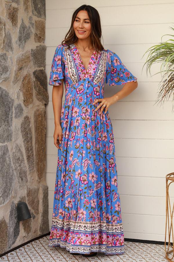 Dreamcatcher Bohemian Keilani Maxi Dress