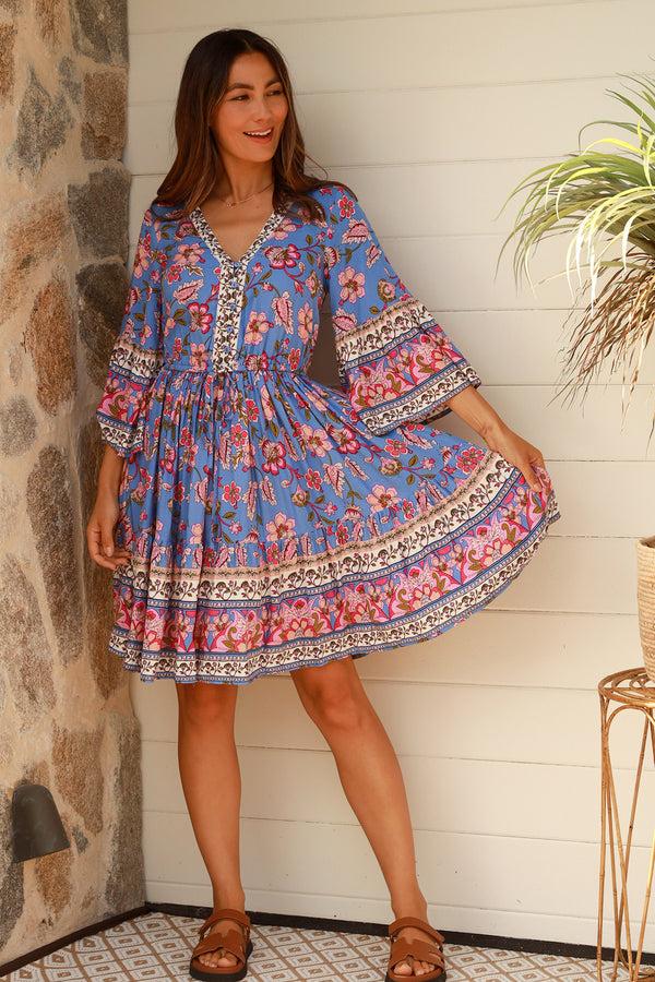 Dreamcatcher Bohemian Keilani Mini Dress