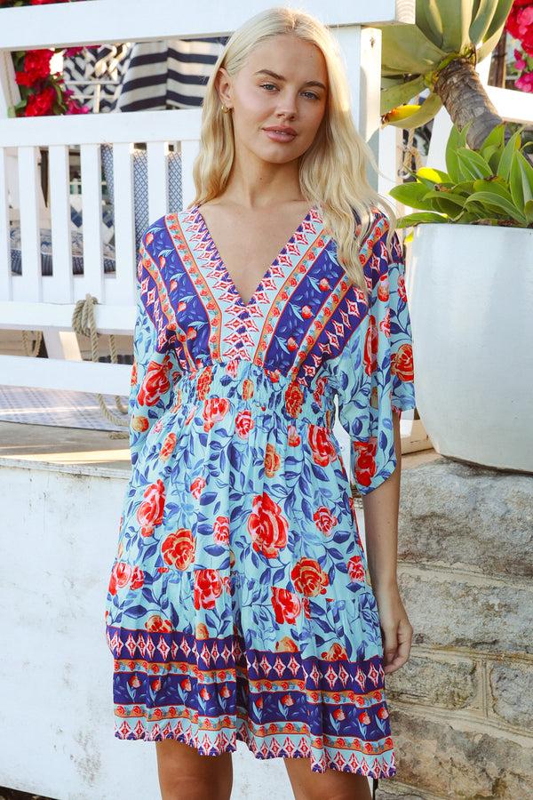 Dreamcatcher Bohemian Kennedy Kailani Mini Dress