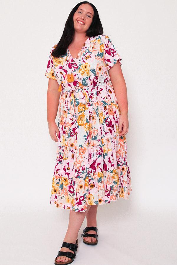 Dreamcatcher Bohemian Laila Maxi Dress