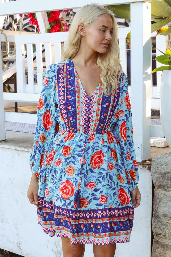 Dreamcatcher Bohemian Leilani Mini Dress Kailani