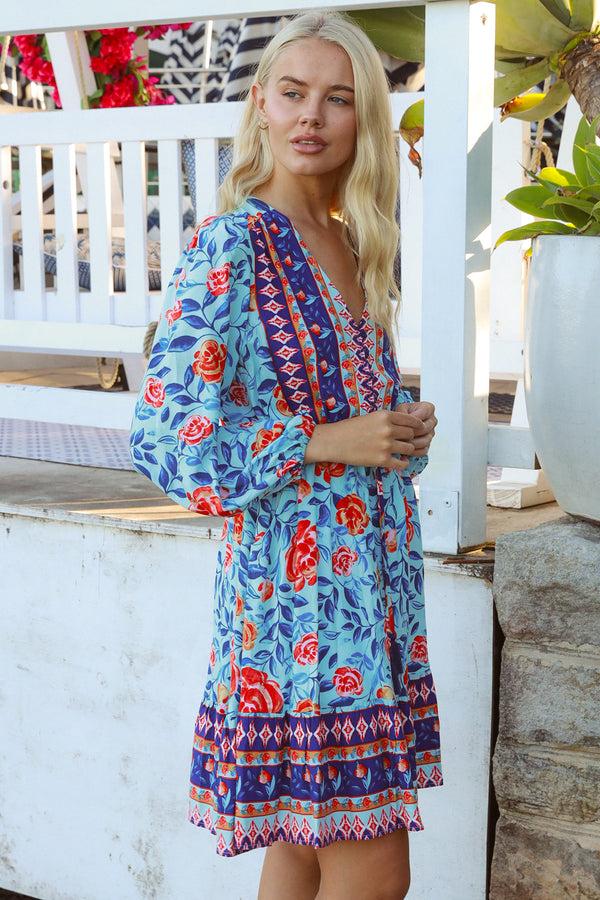 Dreamcatcher Bohemian Leilani Mini Dress Kailani