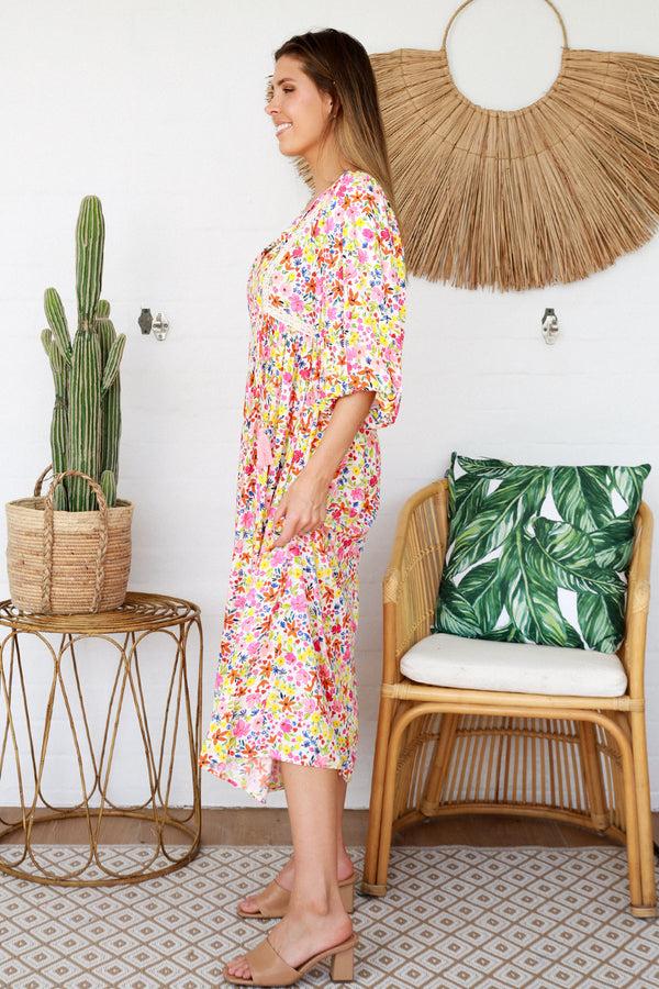 Dreamcatcher Bohemian Lilian Midi Dress