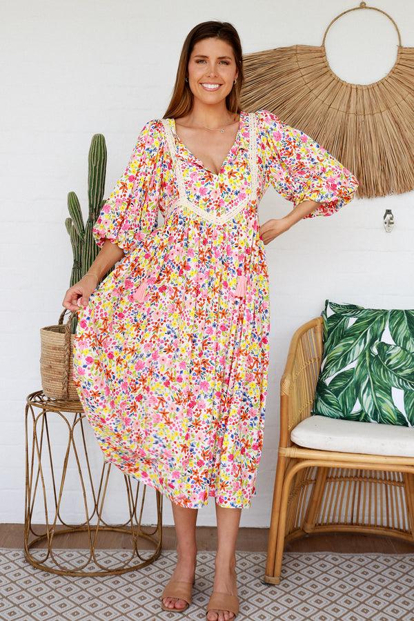 dreamcatcher bohemian Lilian Midi Dress