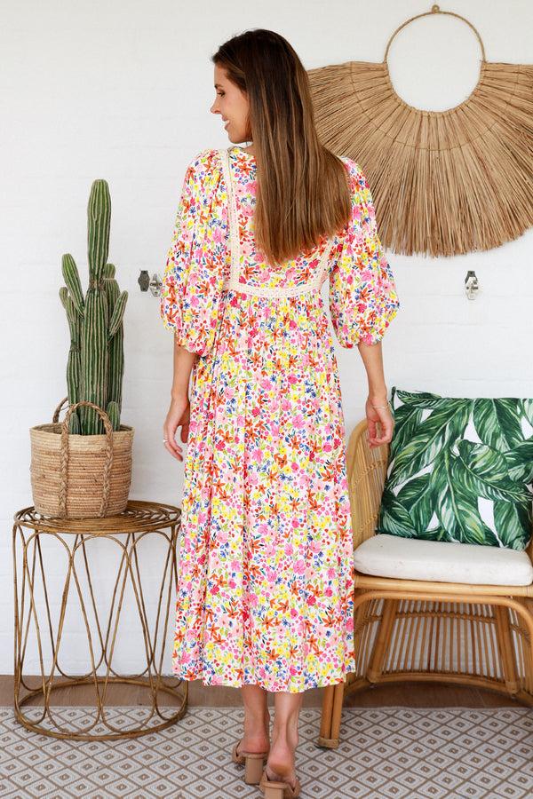 Dreamcatcher Bohemian Lilian Midi Dress