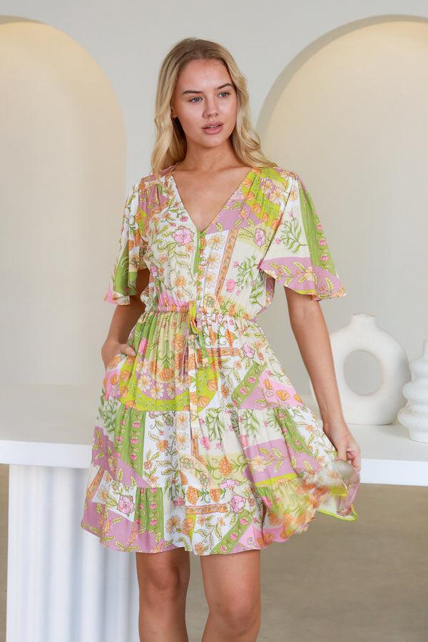 Dreamcatcher Bohemian Lily Mini Dress