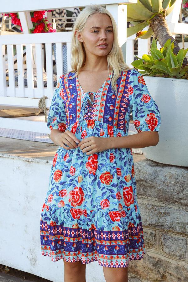 Dreamcatcher Bohemian Miley Kailani Mini Dress