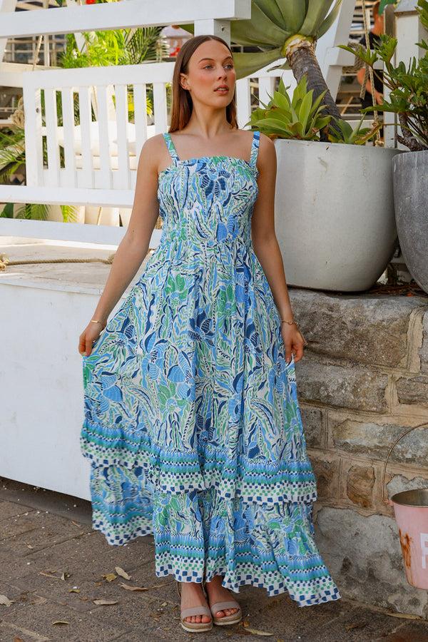 Dreamcatcher Bohemian Molly Slip Maxi Dress