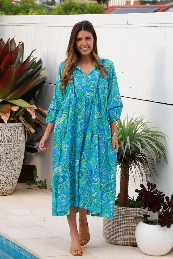 Dreamcatcher Bohemian Monica Midi Dress