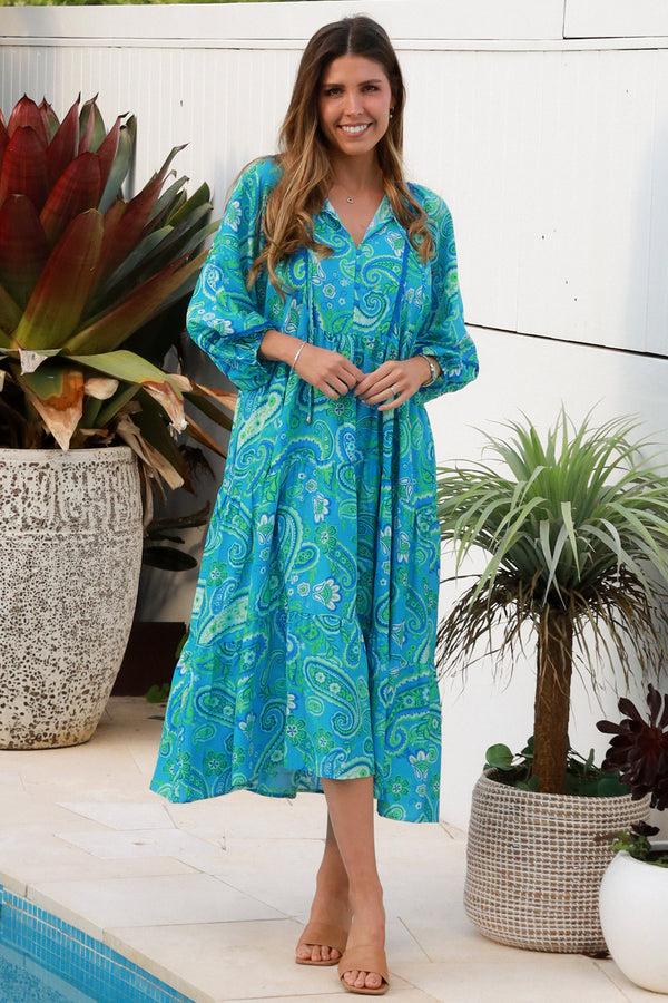 Dreamcatcher Bohemian Monica Midi Dress