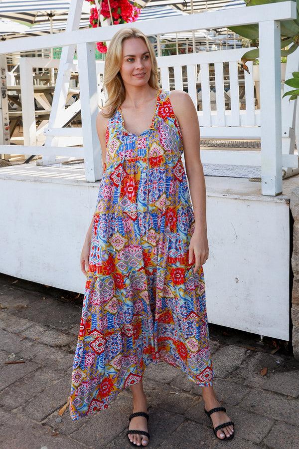 dreamcatcher bohemian Parker Sleeveless Maxi Dress