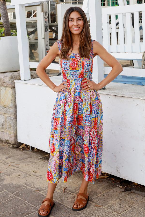 dreamcatcher bohemian Parker Slip Maxi Dress