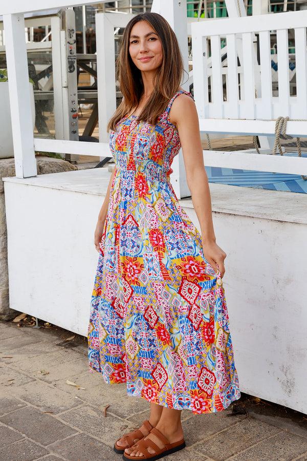 Dreamcatcher Bohemian Parker Slip Maxi Dress