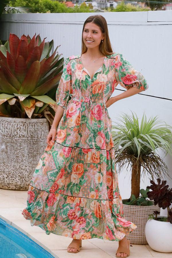 Dreamcatcher Bohemian Raya Maxi Dress