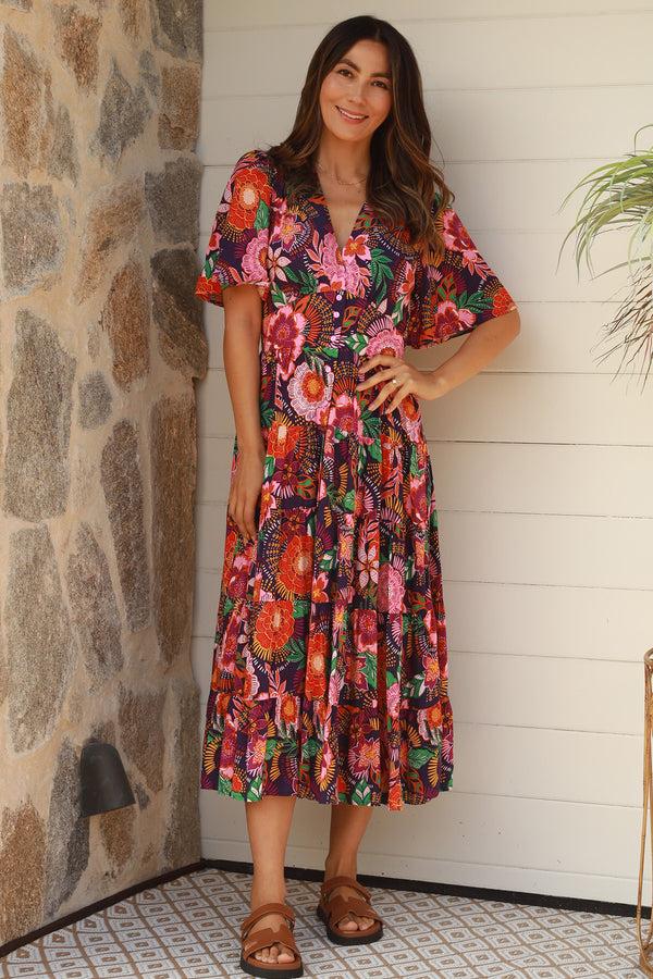dreamcatcher bohemian Sophia Midi Dress