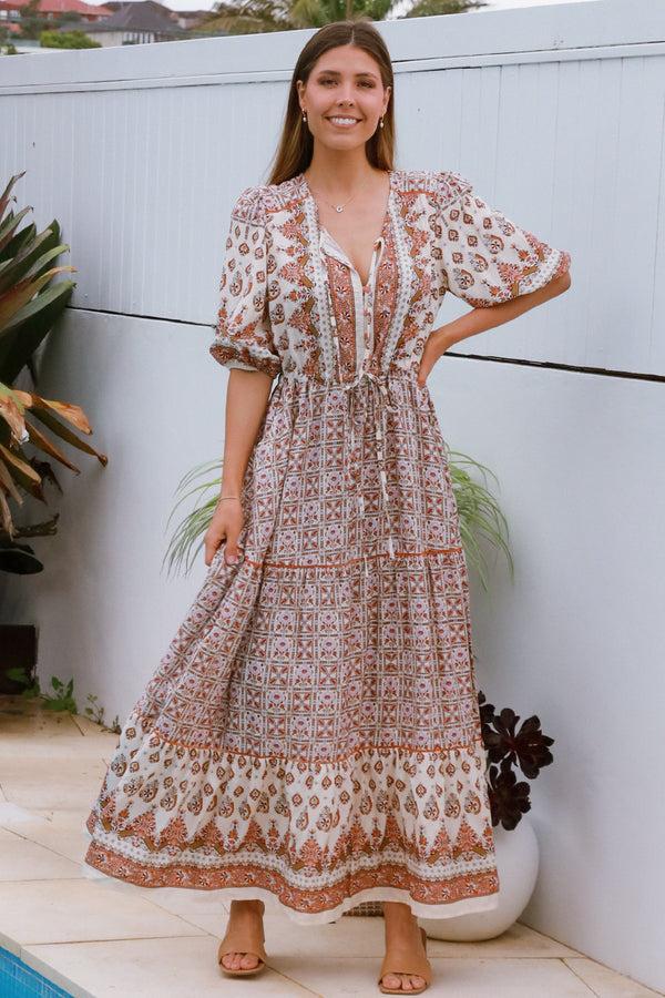 Dreamcatcher Bohemian Tori Maxi Dress