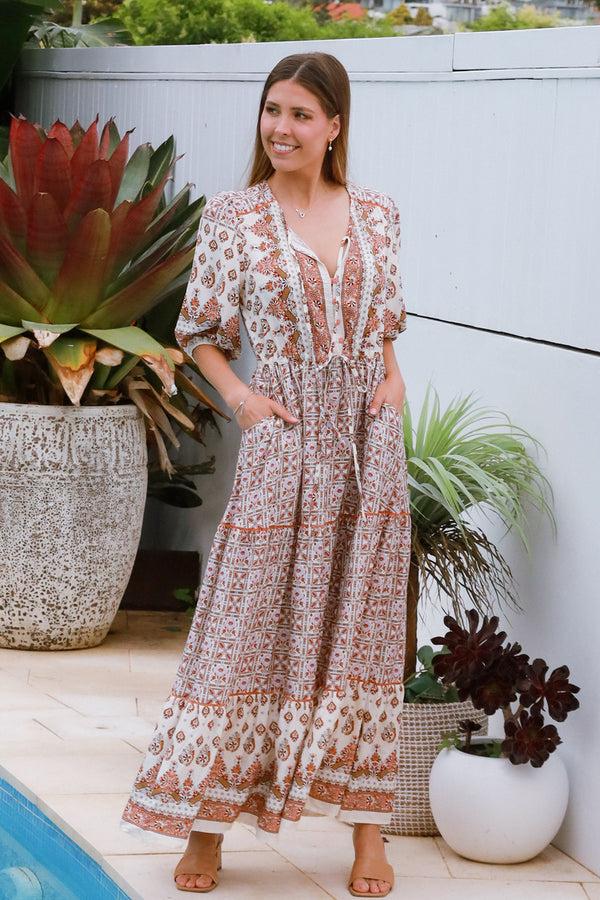 Dreamcatcher Bohemian Tori Maxi Dress
