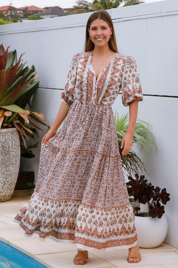 Dreamcatcher Bohemian Tori Maxi Dress