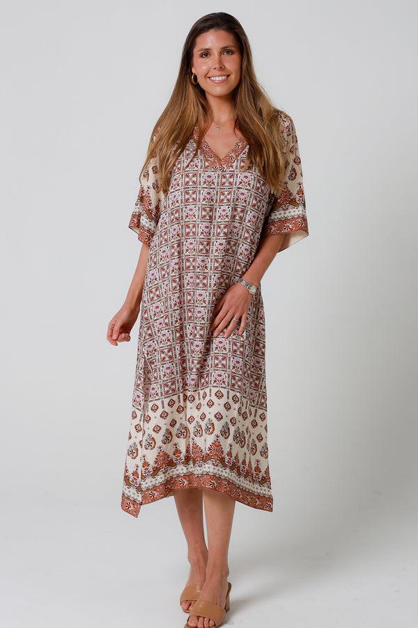 dreamcatcher bohemian Tori Midi Dress