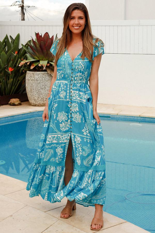 Dreamcatcher Bohemian Vida Maxi Dress