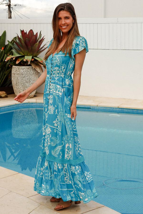 Dreamcatcher Bohemian Vida Maxi Dress