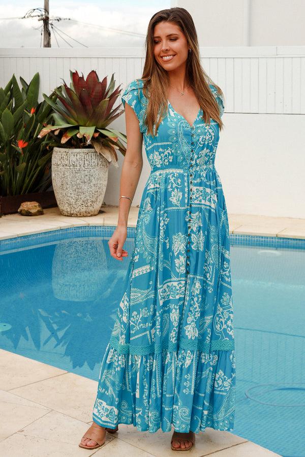 Dreamcatcher Bohemian Vida Maxi Dress