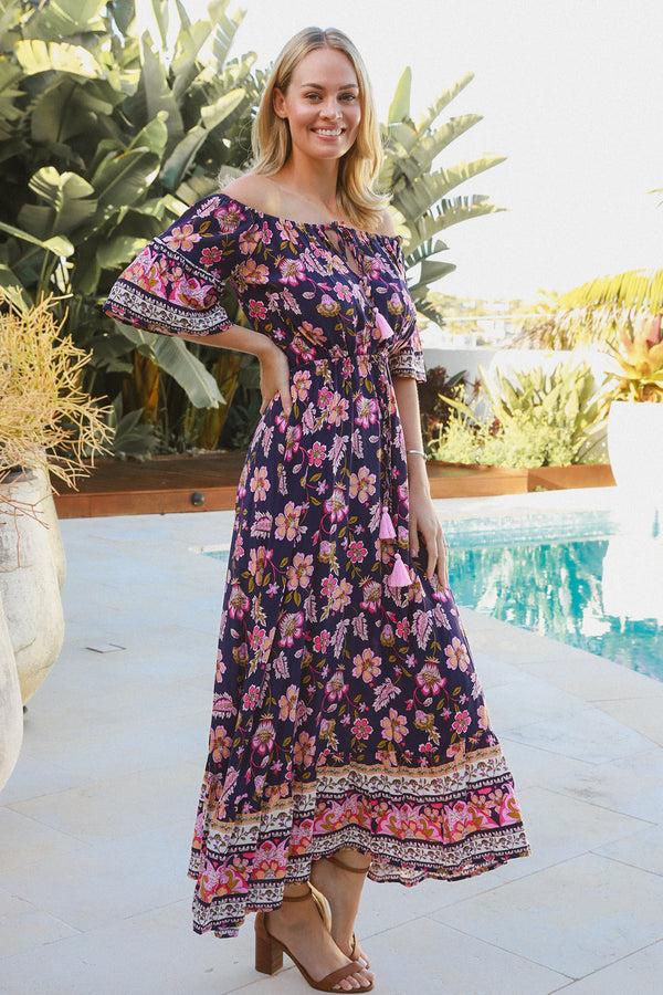 Dreamcatcher Bohemian Yasmin Maxi Dress Joelle