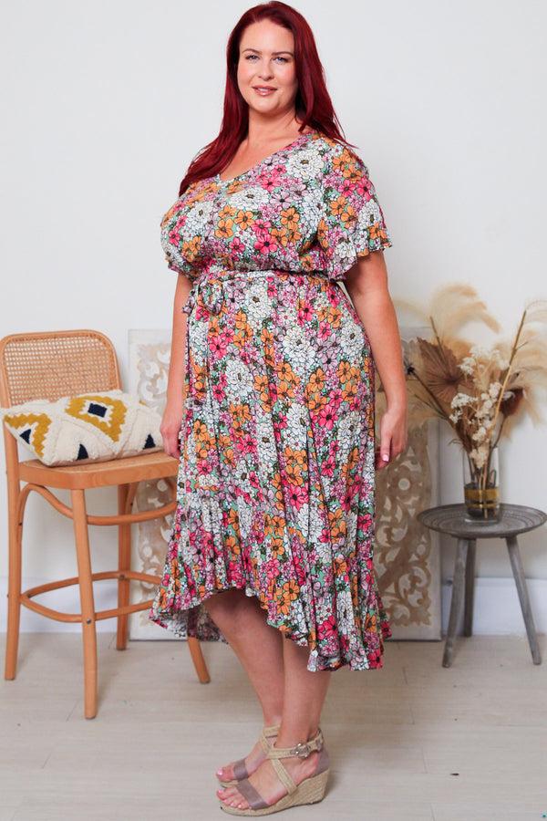 Dreamcatcher Bohemian Yasmin Midi Dress