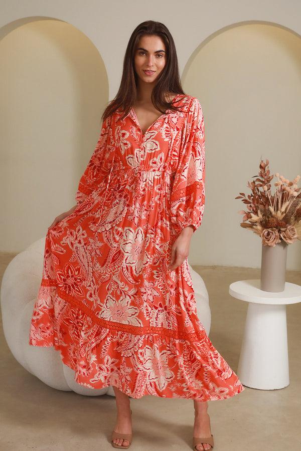 Dreamcatcher Bohemian Zhuri Midi Dress